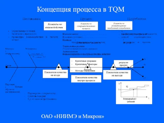 ОАО «НИИМЭ и Микрон» Концепция процесса в TQM