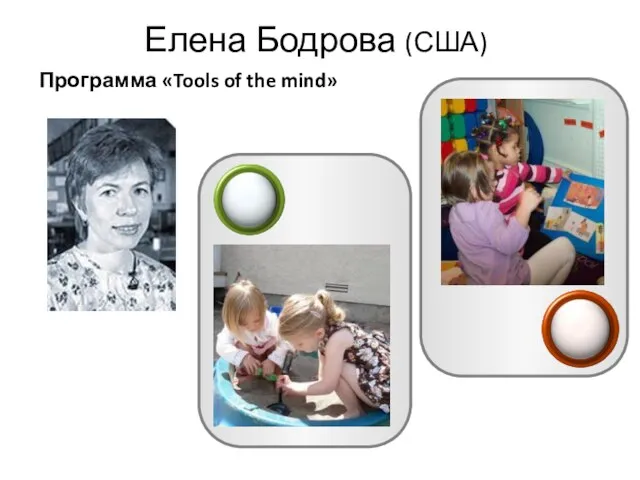 Елена Бодрова (США) Программа «Tools of the mind»