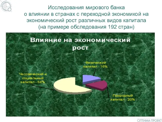 Исследования мирового банка о влиянии в странах с переходной экономикой на экономический