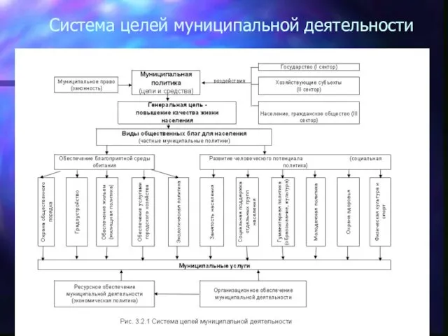 Система целей муниципальной деятельности