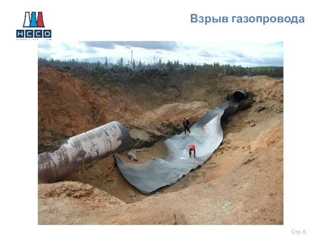 Взрыв газопровода Стр.