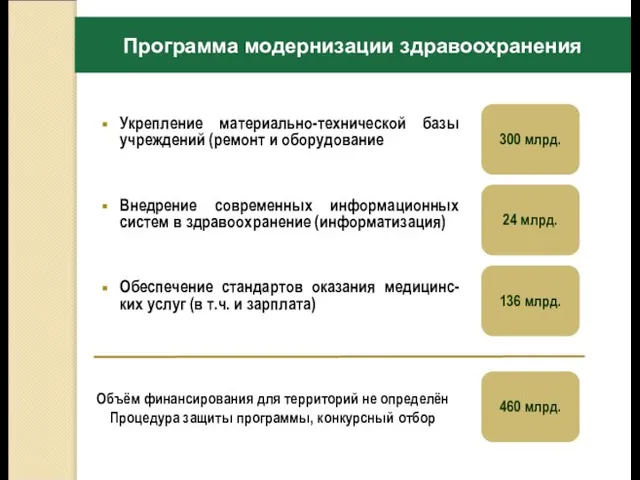 Укрепление материально-технической базы учреждений (ремонт и оборудование Внедрение современных информационных систем в