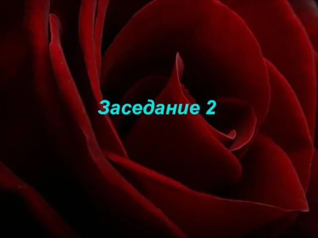 Заседание 2