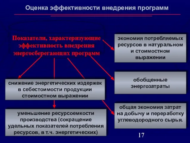 Оценка эффективности внедрения программ