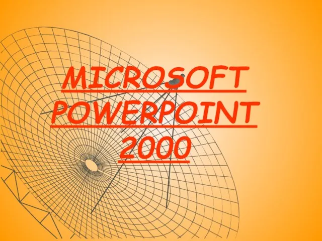 MICROSOFT POWERPOINT 2000