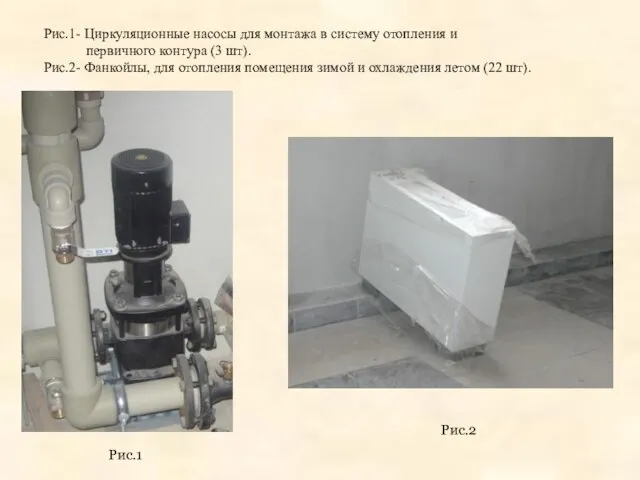 Рис.1- Циркуляционные насосы для монтажа в систему отопления и первичного контура (3