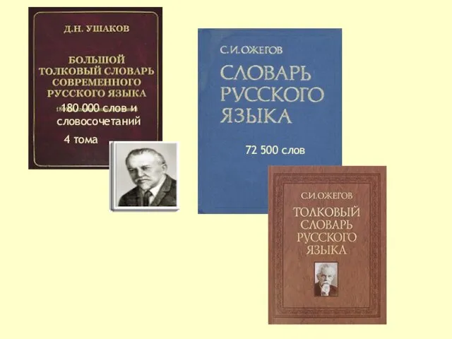 72 500 слов 4 тома 180 000 слов и словосочетаний