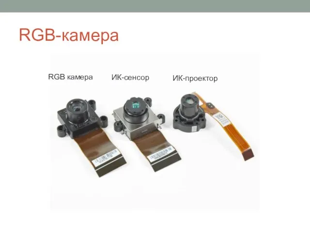 RGB-камера RGB камера ИК-сенсор ИК-проектор