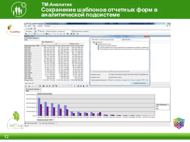 Сохранение шаблонов отчетных форм в аналитической подсистеме ТМ:Аналитик