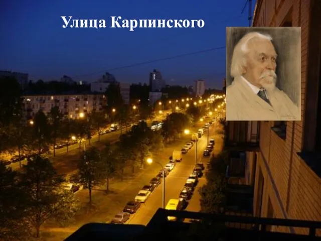 Улица Карпинского