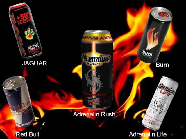 JAGUAR Red Bull Adrenalin Rush Burn Adrenalin Life