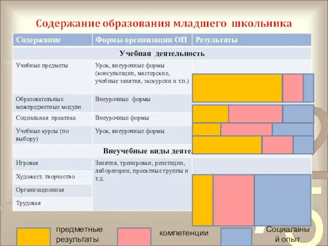 предметные результаты компетенции Социальный опыт