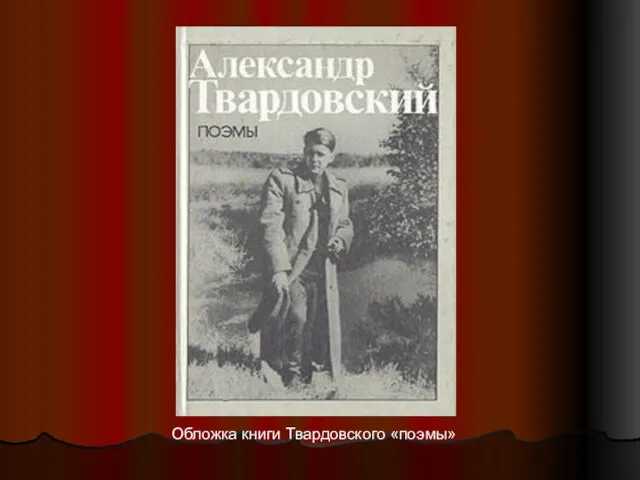 Обложка книги Твардовского «поэмы»