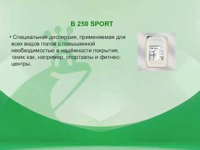 Специальная дисперсия, применяемая для всех видов полов с повышенной необходимостью в надёжности