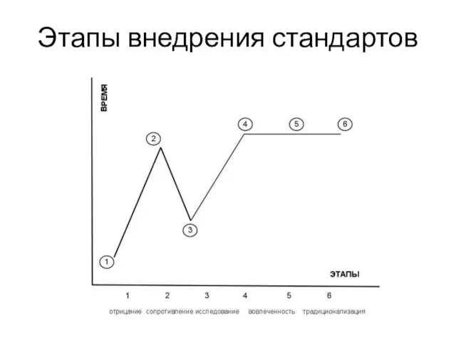 Этапы внедрения стандартов