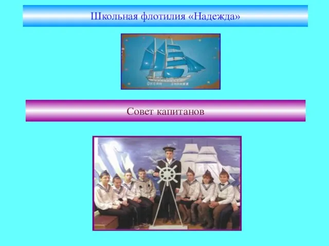 Школьная флотилия «Надежда» Совет капитанов