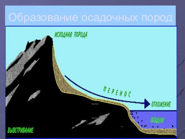 Образование осадочных пород