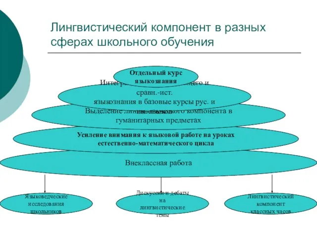 Внеклассная работа Усиление внимания к языковой работе на уроках естественно-математического цикла Выделение