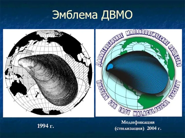 Эмблема ДВМО 1994 г. Модификация (стилизация) 2004 г.