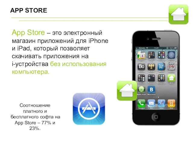 App Store – это электронный магазин приложений для iPhone и iPad, который