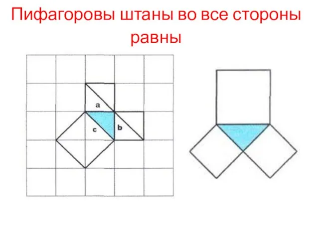 Пифагоровы штаны во все стороны равны