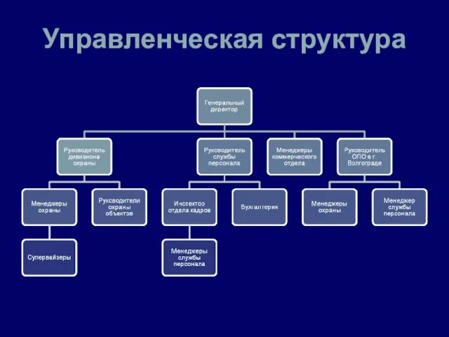Управленческая структура