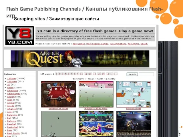 Flash Game Publishing Channels / Каналы публикования Flash-игр