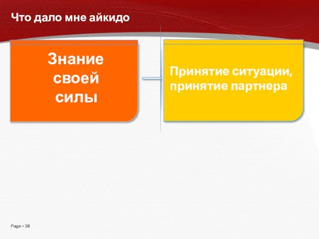 Что дало мне айкидо Знание своей силы Принятие ситуации, принятие партнера