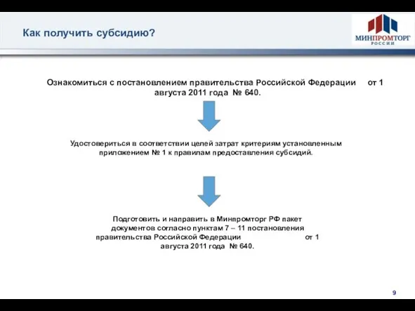 Как получить субсидию? Ознакомиться с постановлением правительства Российской Федерации от 1 августа