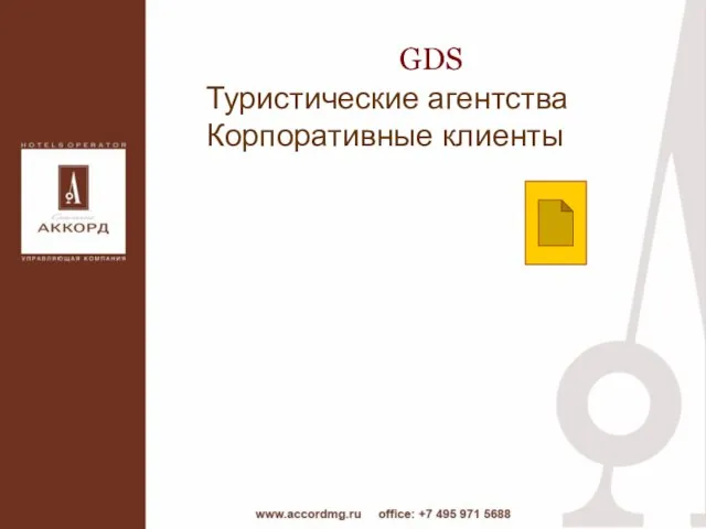 GDS Туристические агентства Корпоративные клиенты