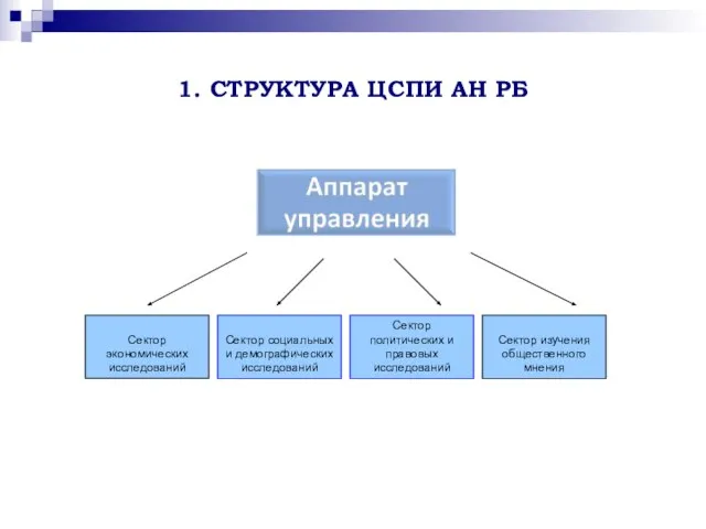 1. СТРУКТУРА ЦСПИ АН РБ