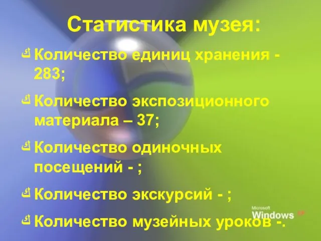 Музыкальный фестиваль Азиатско-Тихоокеанского региона Статистика музея: Количество единиц хранения - 283; Количество