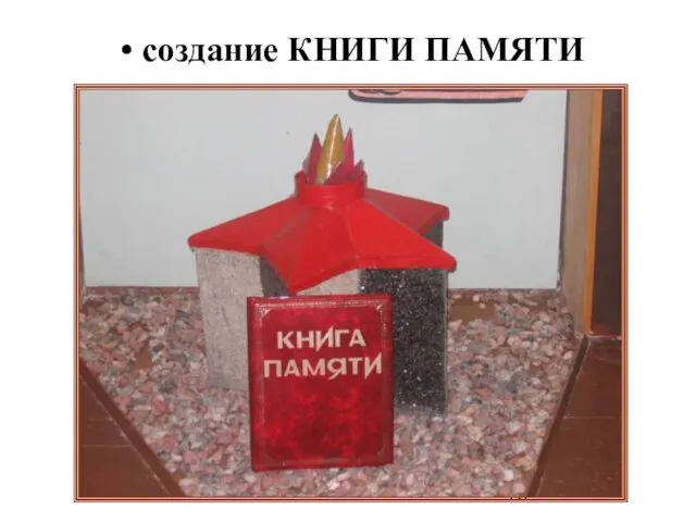 создание КНИГИ ПАМЯТИ