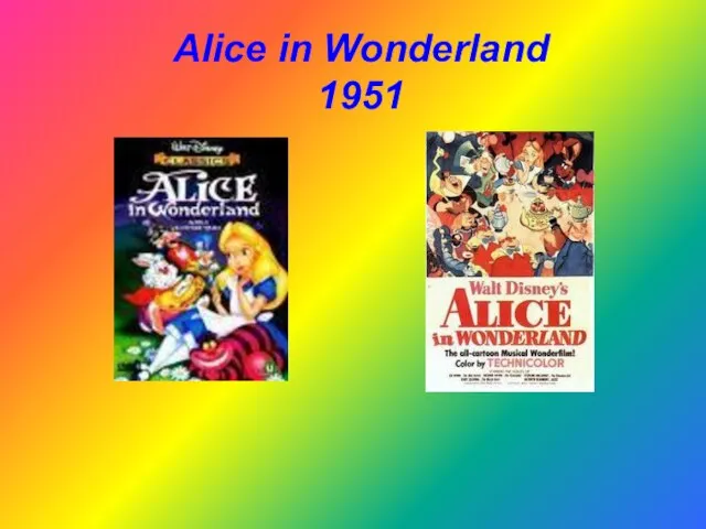 Alice in Wonderland 1951