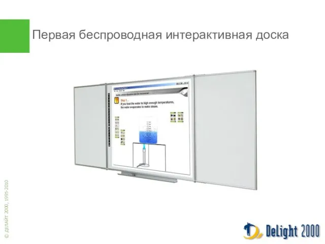 Первая беспроводная интерактивная доска