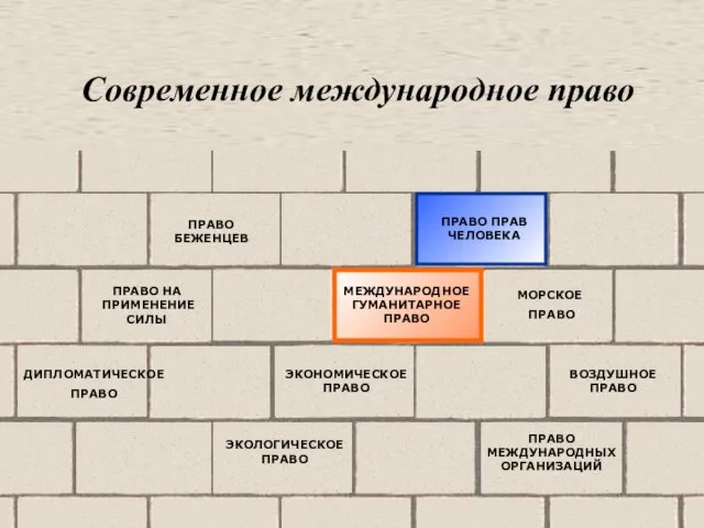 МЕЖДУНАРОДНОЕ ГУМАНИТАРНОЕ ПРАВО ПРАВО БЕЖЕНЦЕВ ПРАВО ПРАВ ЧЕЛОВЕКА МОРСКОЕ ПРАВО ПРАВО МЕЖДУНАРОДНЫХ