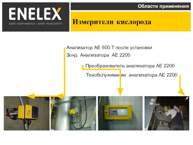 Измерители кислорода Анализатор AE 500.T после установки Преобразователь анализатора AE 2200 Зонд