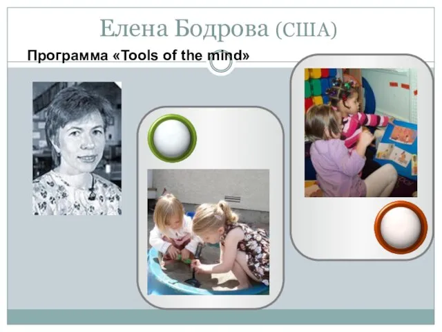 Елена Бодрова (США) Программа «Tools of the mind»