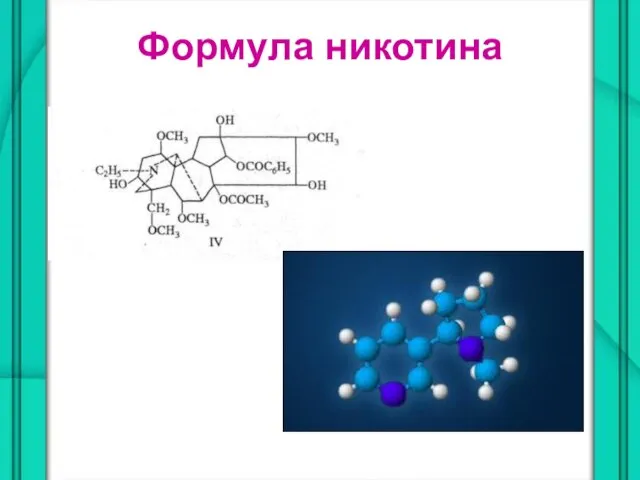 Формула никотина