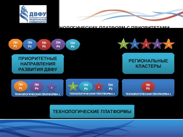 ВЗАИМОСВЯЗЬ ТЕХНОЛОГИЧЕСКИХ ПЛАТФОРМ С ПРИОРИТЕТАМИ РАЗВИТИЯ РЕГИОНА И УНИВЕРСИТЕТА ПРИОРИТЕТНЫЕ НАПРАВЛЕНИЯ РАЗВИТИЯ