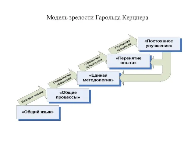 Модель зрелости Гарольда Керцнера