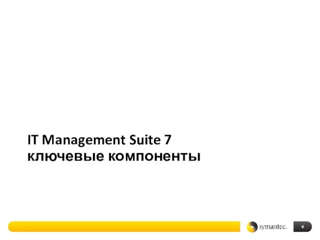 IT Management Suite 7 ключевые компоненты