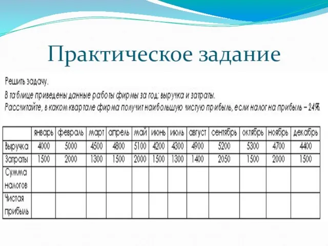 Практическое задание