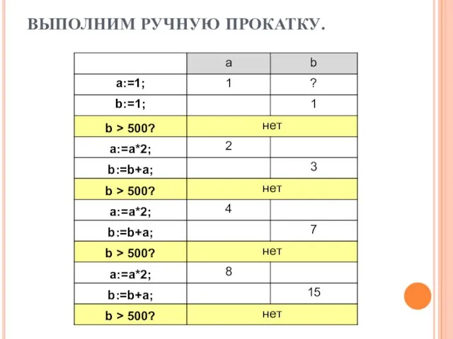 ВЫПОЛНИМ РУЧНУЮ ПРОКАТКУ.