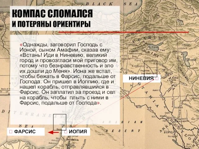 КОМПАС СЛОМАЛСЯ И ПОТЕРЯНЫ ОРИЕНТИРЫ НИНЕВИЯ ?  ? ФАРСИС «Однажды, заговорил