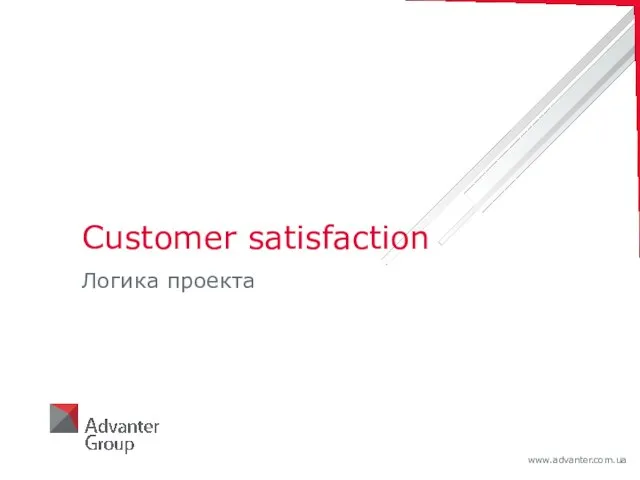 Customer satisfaction Логика проекта