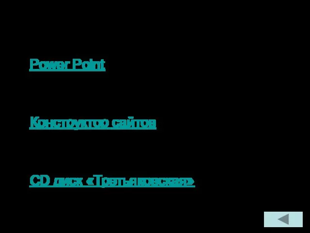 Программные средства Power Point Microsoft Word PhotoSop Конструктор сайтов CD диск «Наставник»