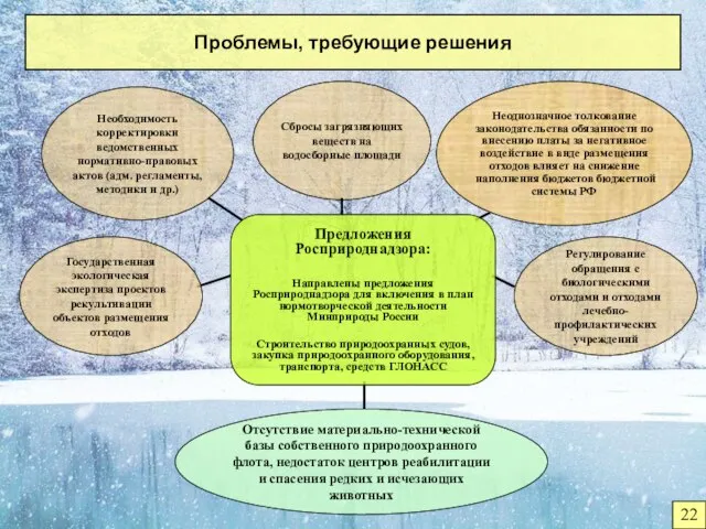 Проблемы, требующие решения Необходимость корректировки ведомственных нормативно-правовых актов (адм. регламенты, методики и