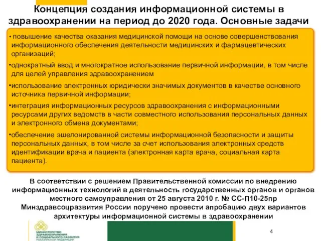 повышение качества оказания медицинской помощи на основе совершенствования информационного обеспечения деятельности медицинских