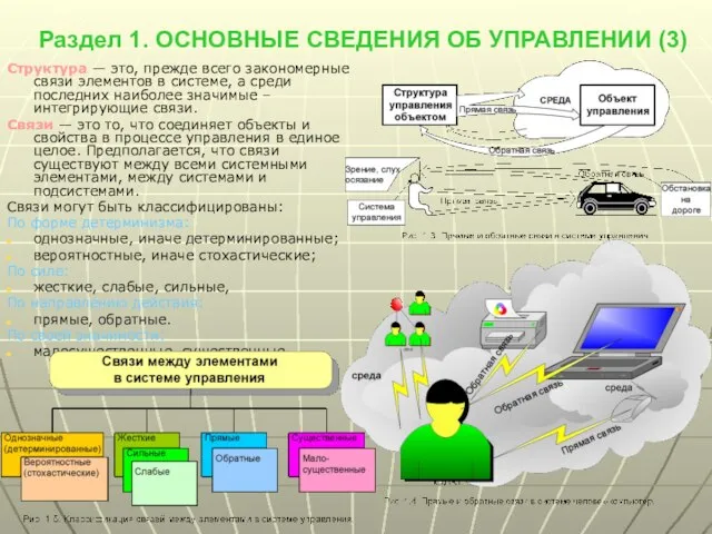 Раздел 1. ОСНОВНЫЕ СВЕДЕНИЯ ОБ УПРАВЛЕНИИ (3) Структура — это, прежде всего